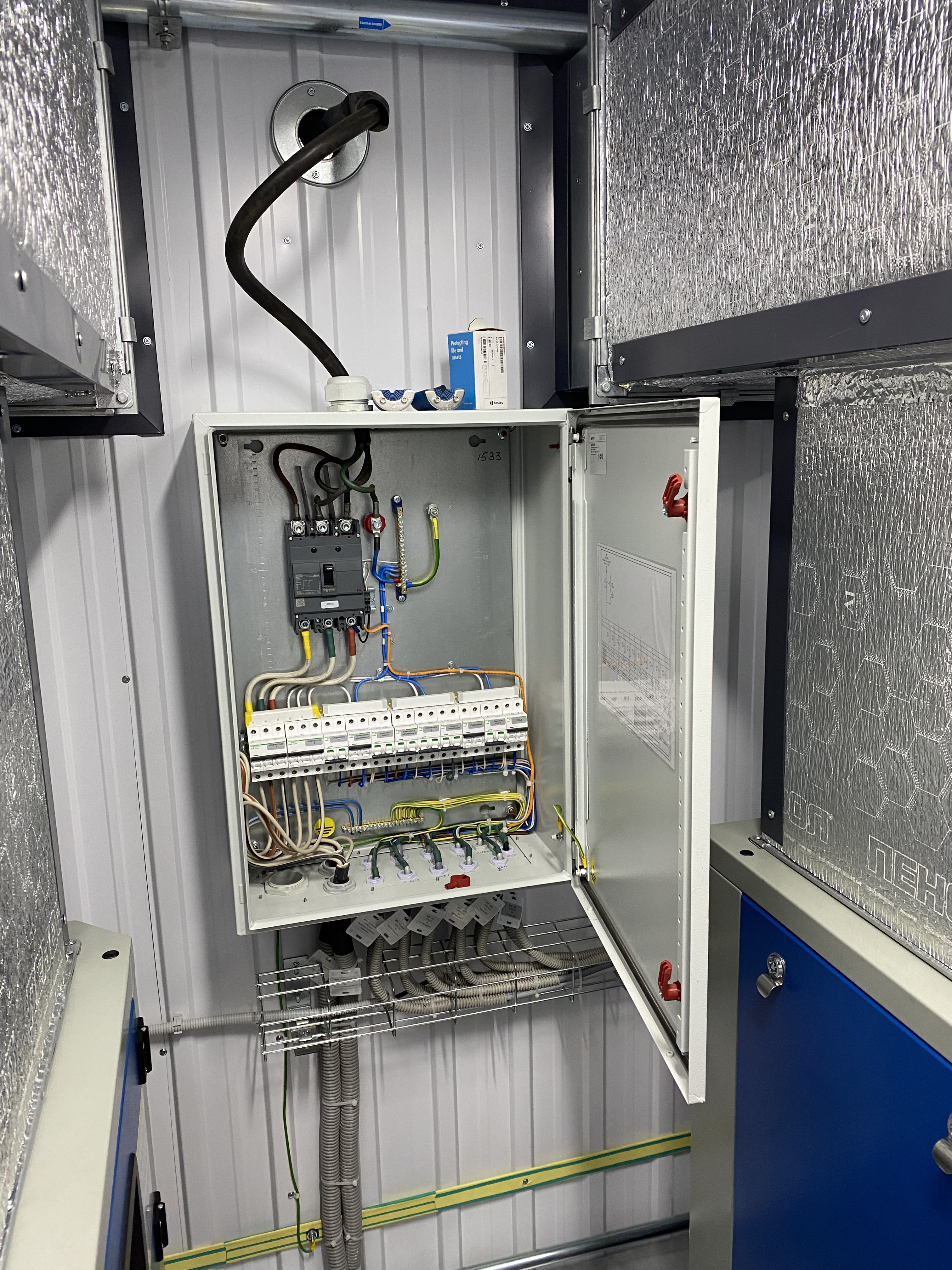 Модульная компрессорная станция МКС-ГЭ-510-60-8